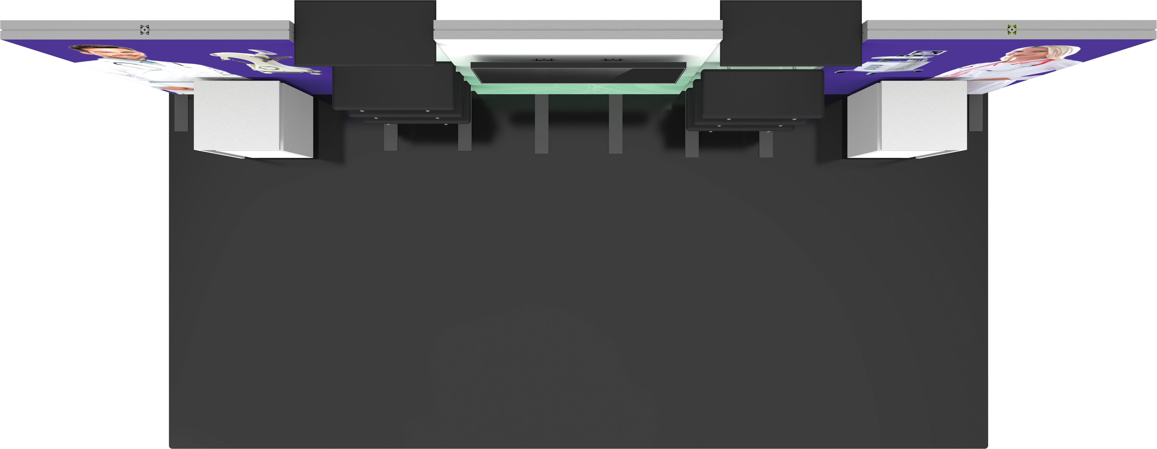 Hybrid Pro 20ft Modular Backwall Kit 31