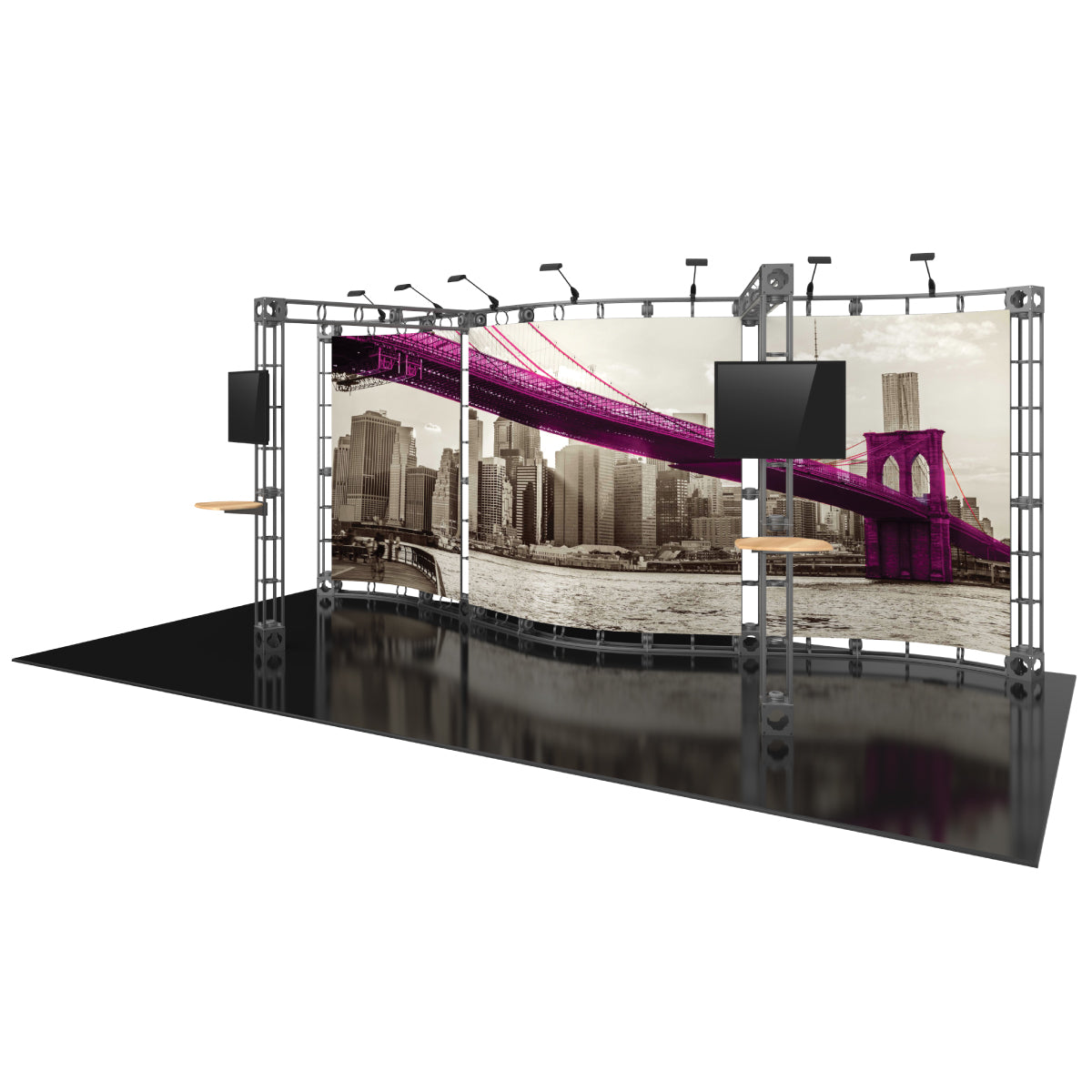 Callisto Orbital Express Truss 20ft Modular Exhibit