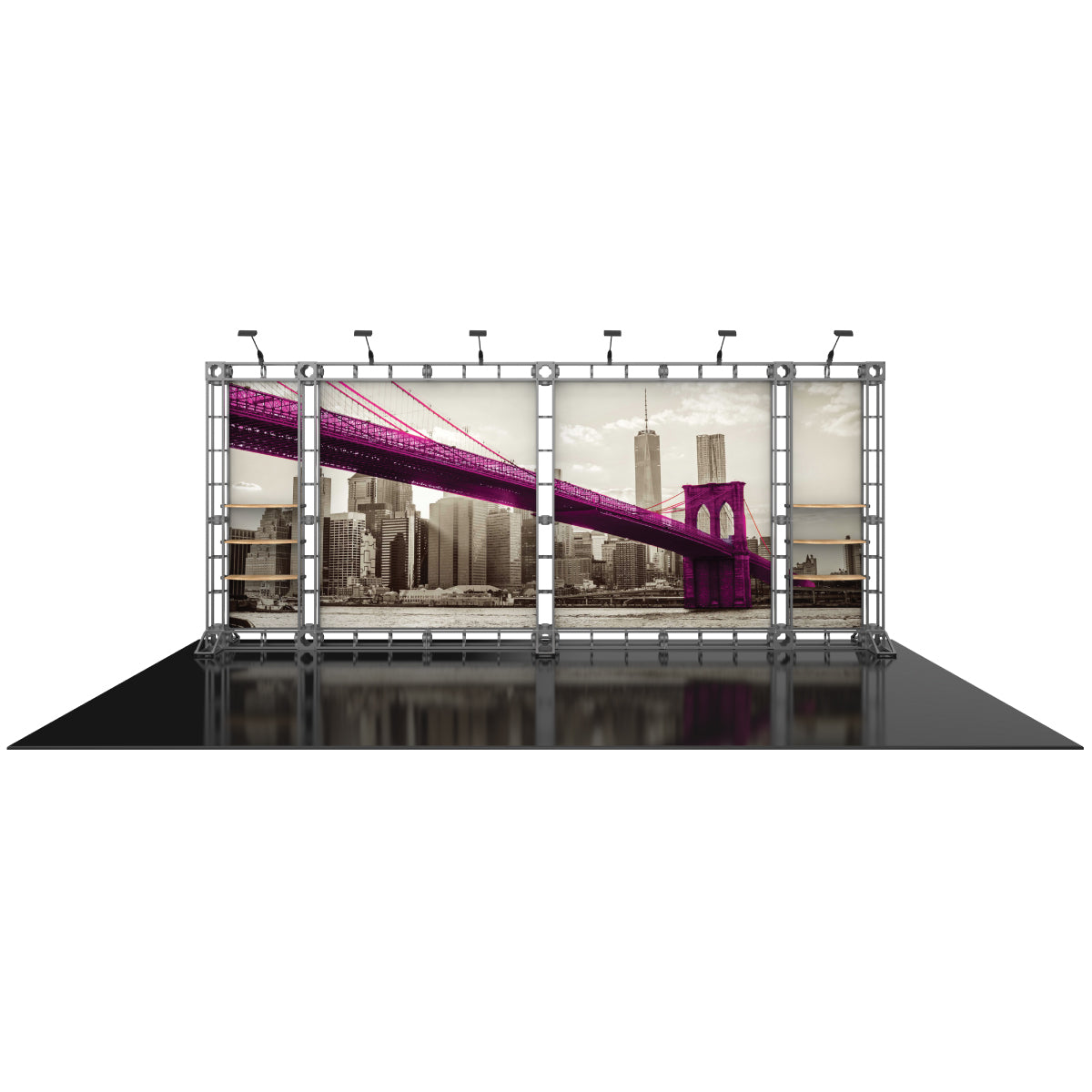 Hercules 12 Orbital Express Truss 20ft Modular Backwall