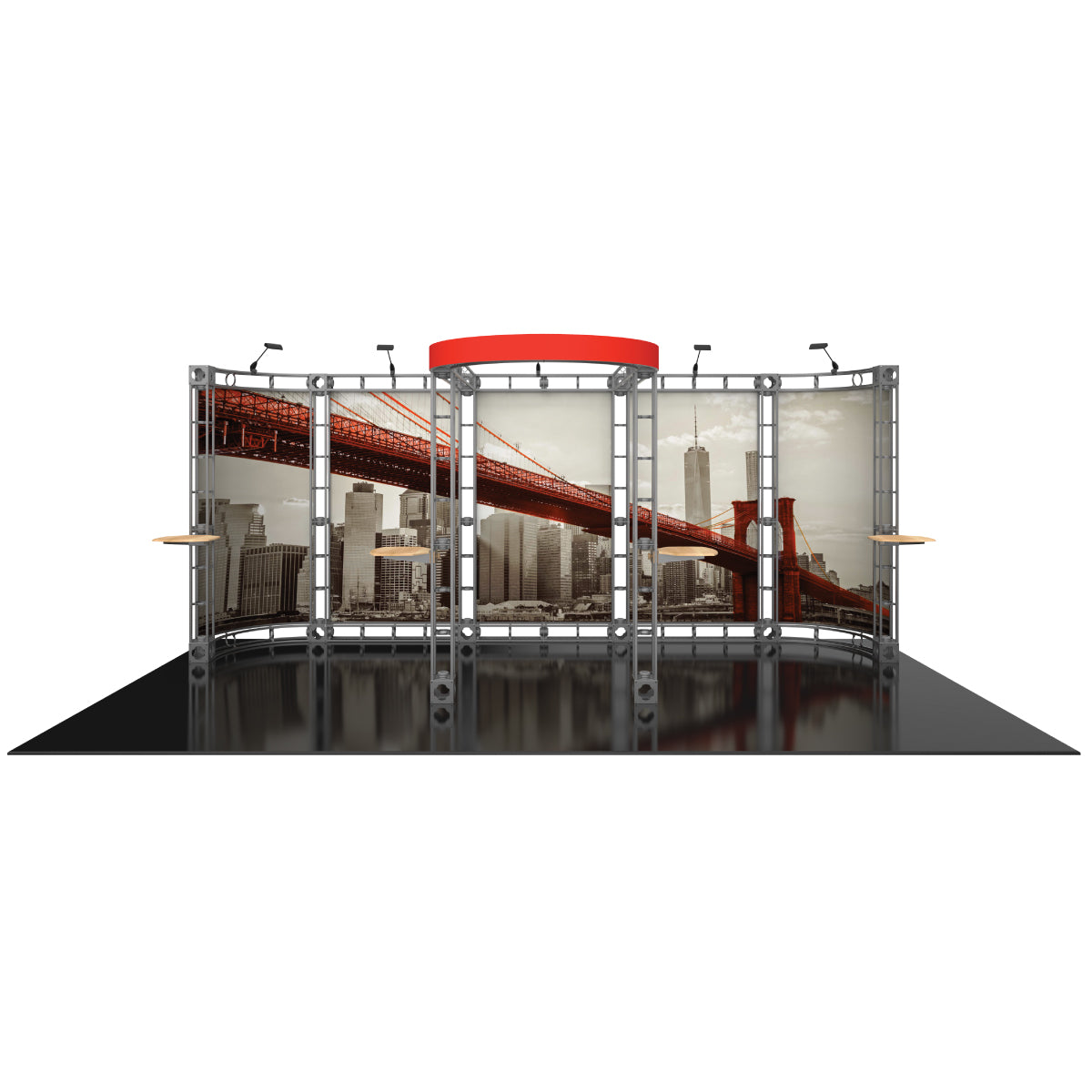 Polaris Orbital Express Truss 20ft Modular Exhibit