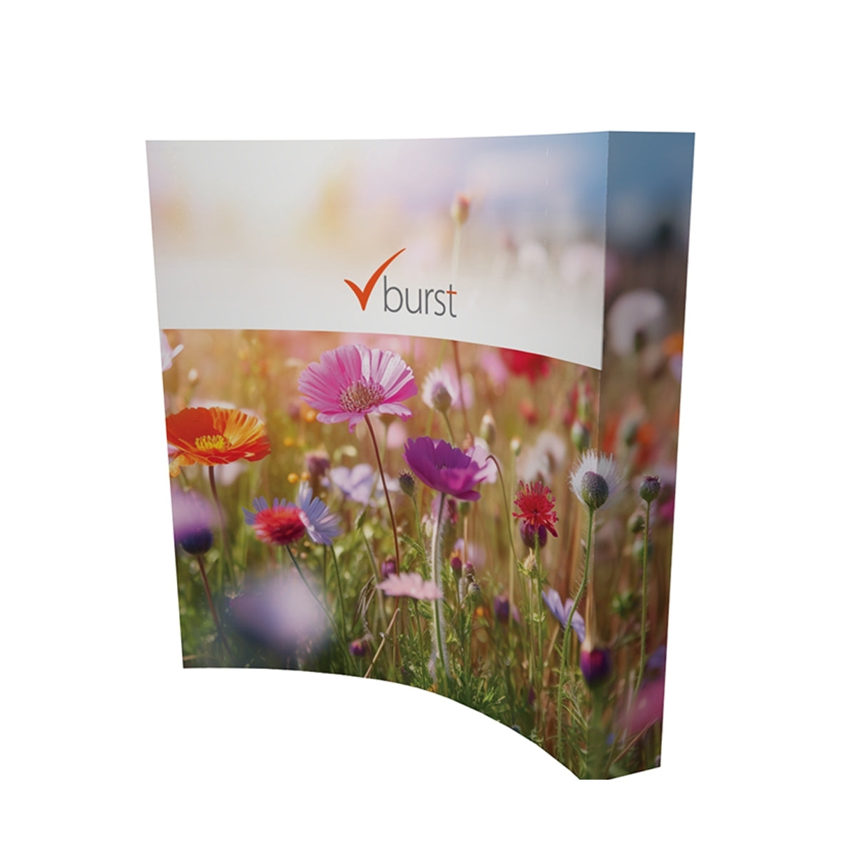 Vburst 8ft Curve Display