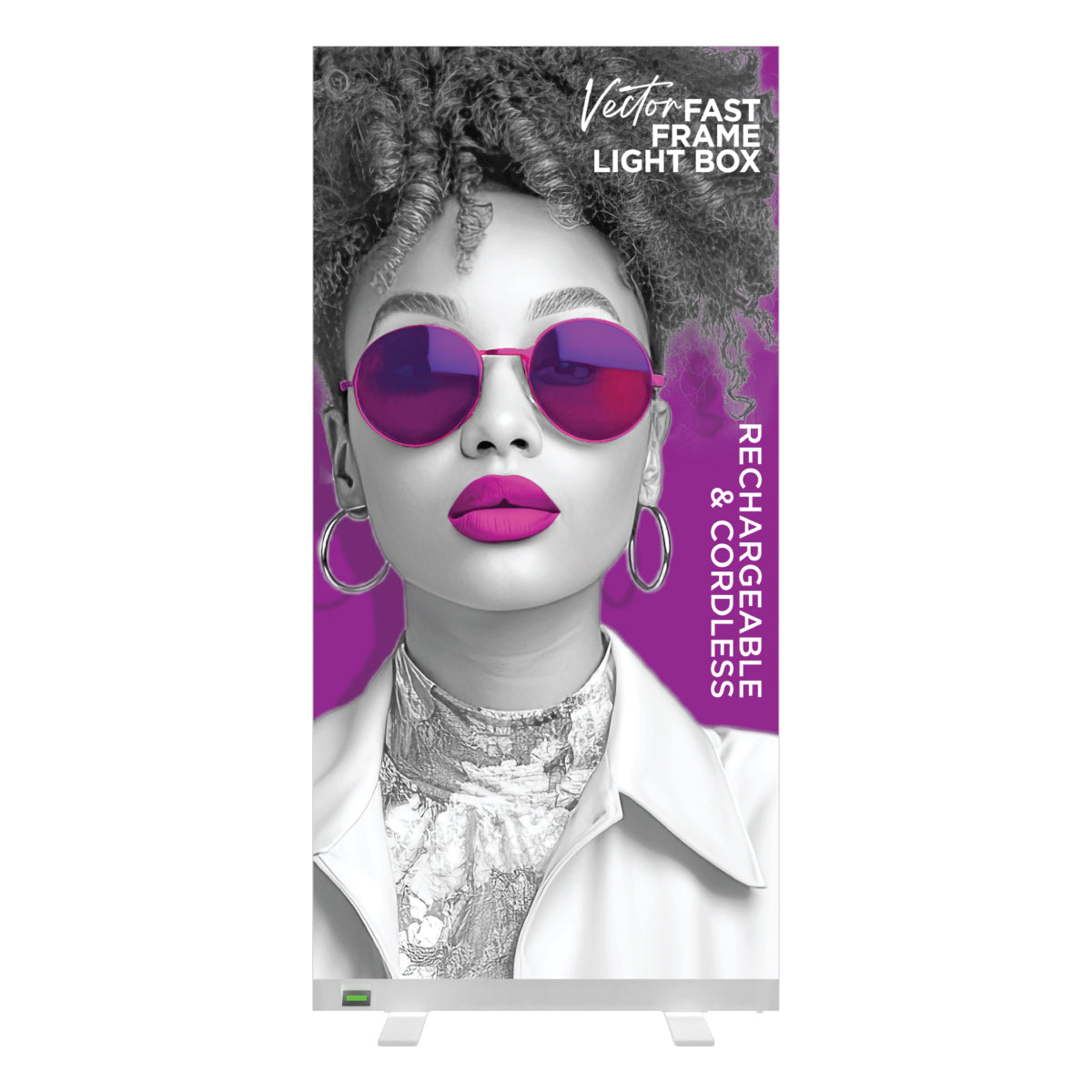 Vector Fast Frame Rechargeable Light Box (36in x 76in)