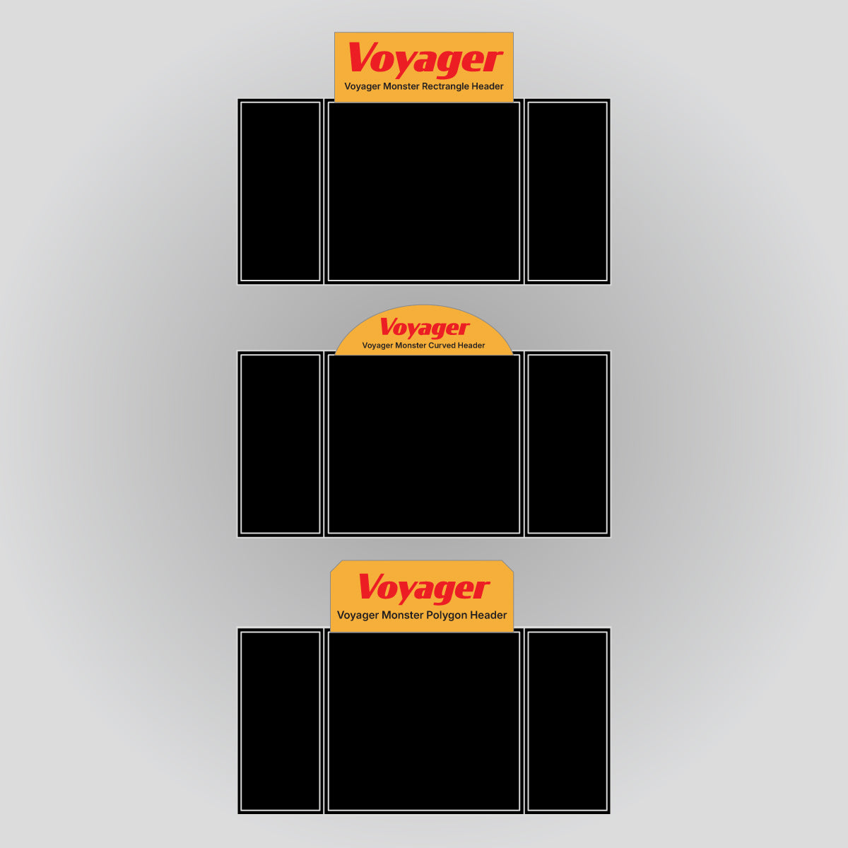 Voyager Monster Header Graphics