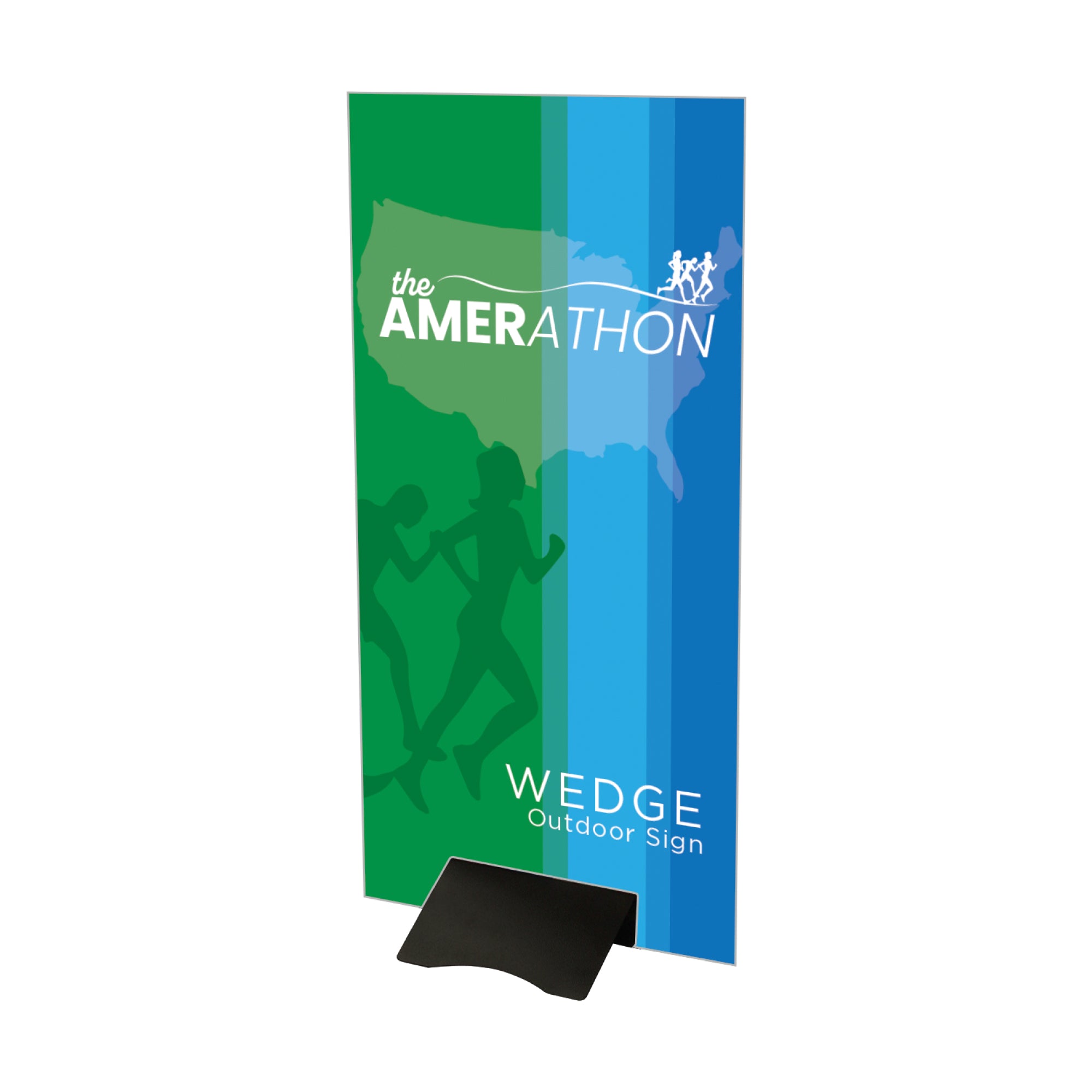 Wedge Sign Holder