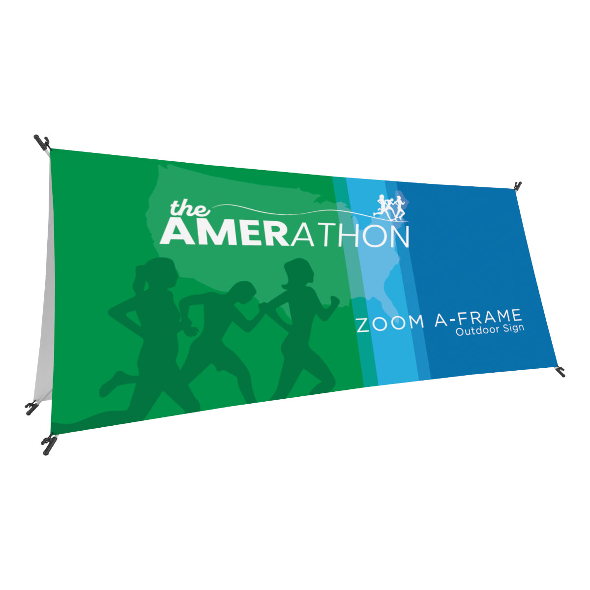 Zoom A-Frame Banner