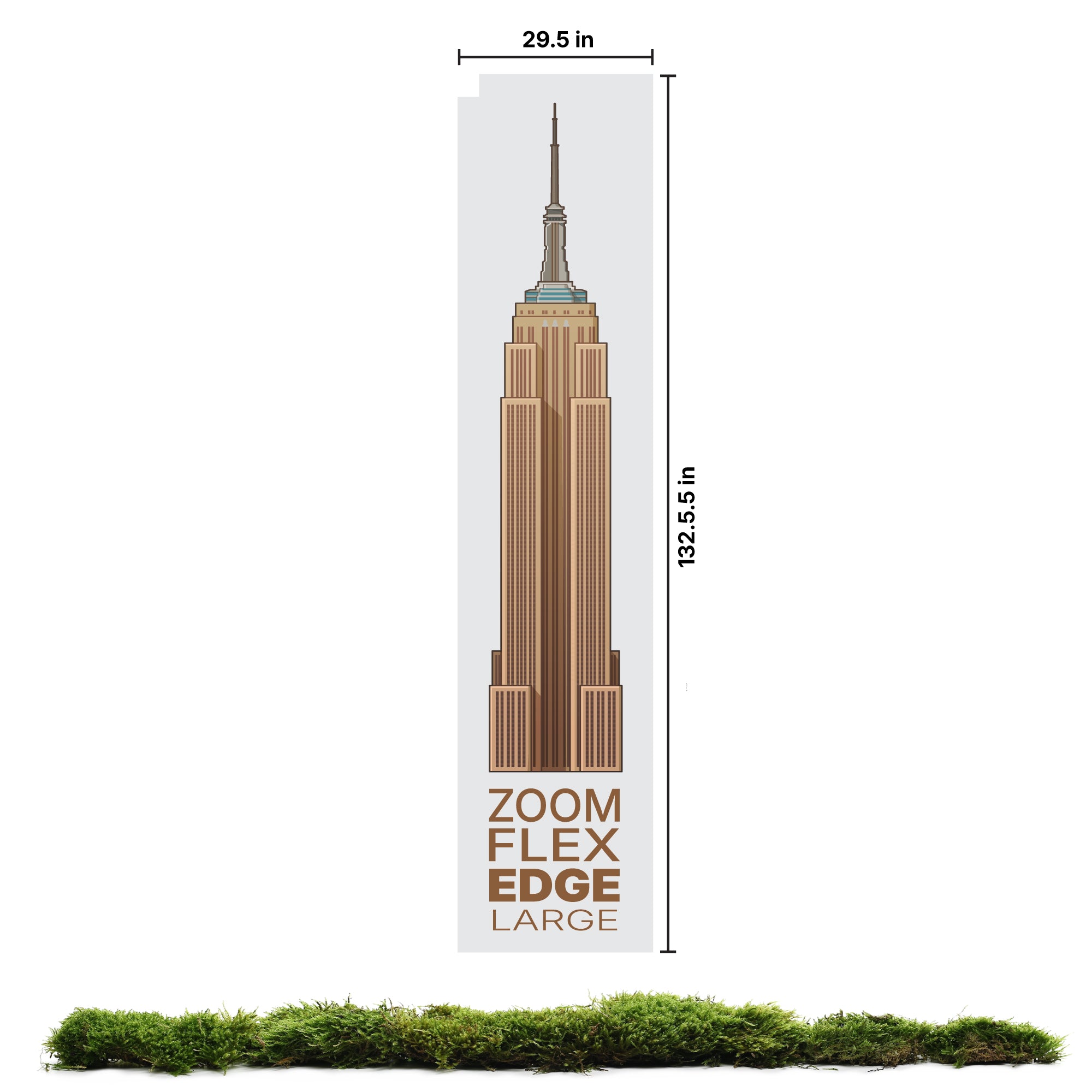 Zoom Flex Edge Large Flag