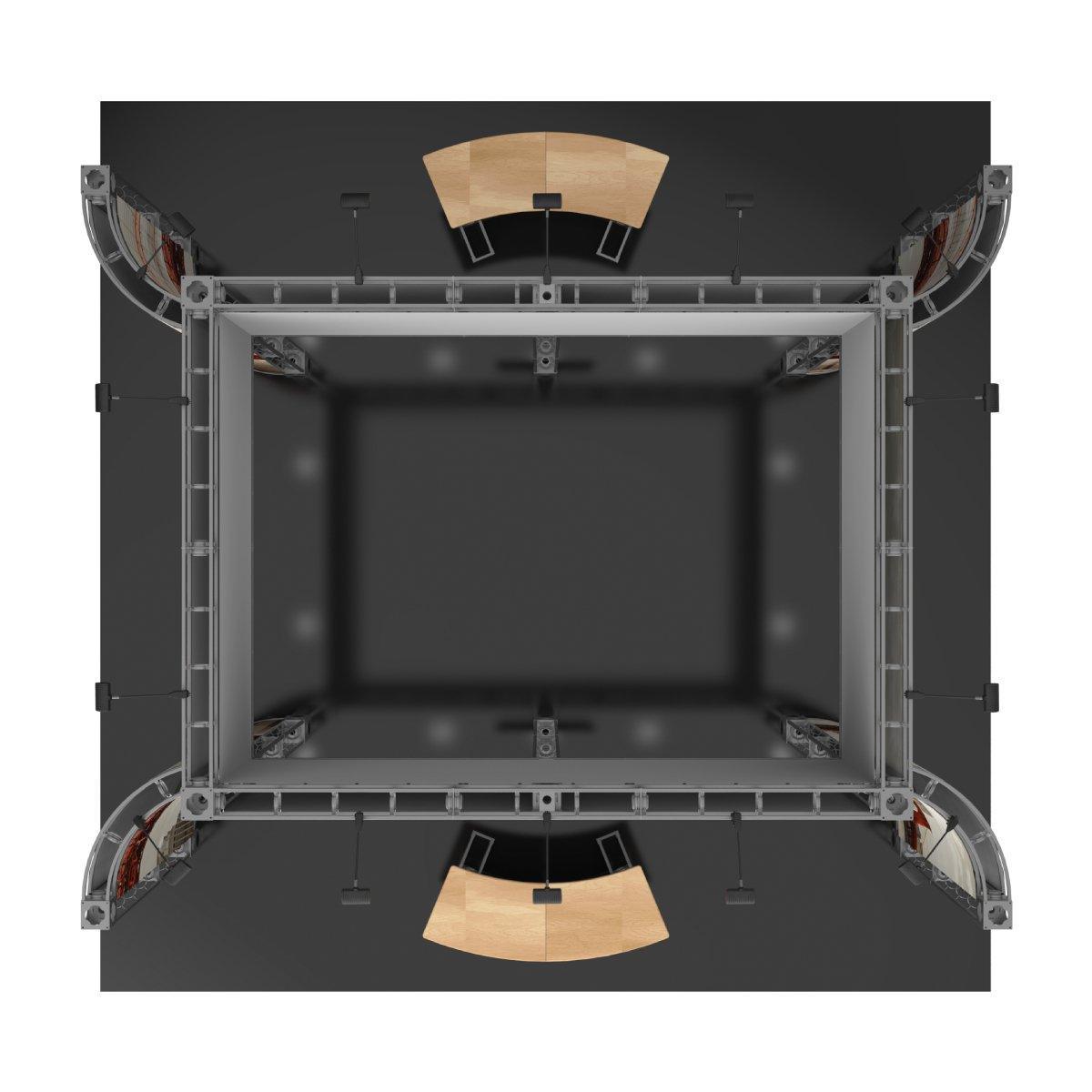 Aarhus 20ft Island Truss Display - TradeShowPlus