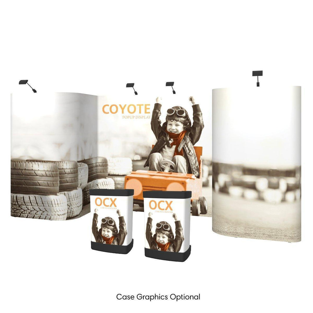 Coyote Horseshoe Deluxe Mural Fast Kit - TradeShowPlus