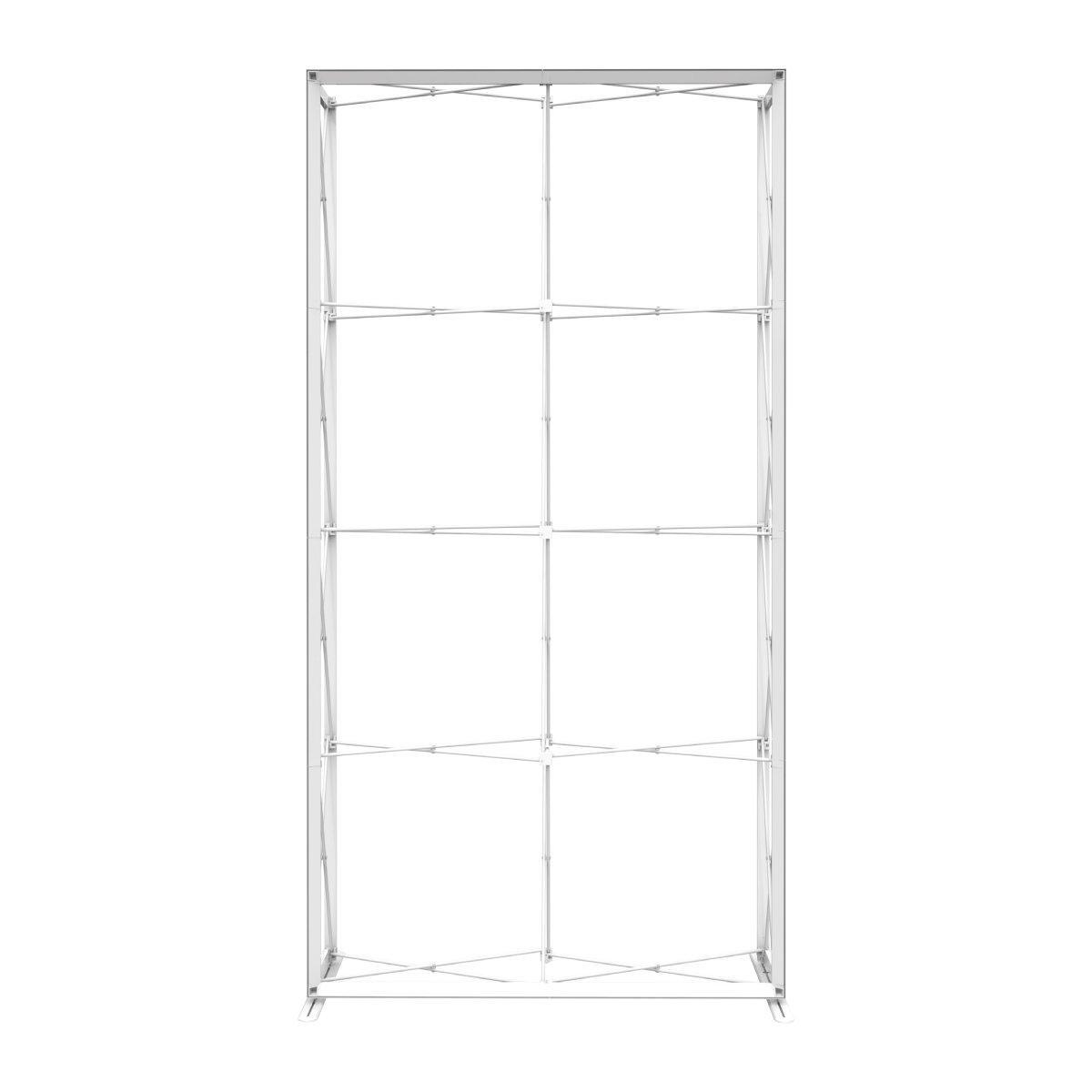 5ft tall collapsible frame display ideal for trade shows, exhibitions, and special event graphics