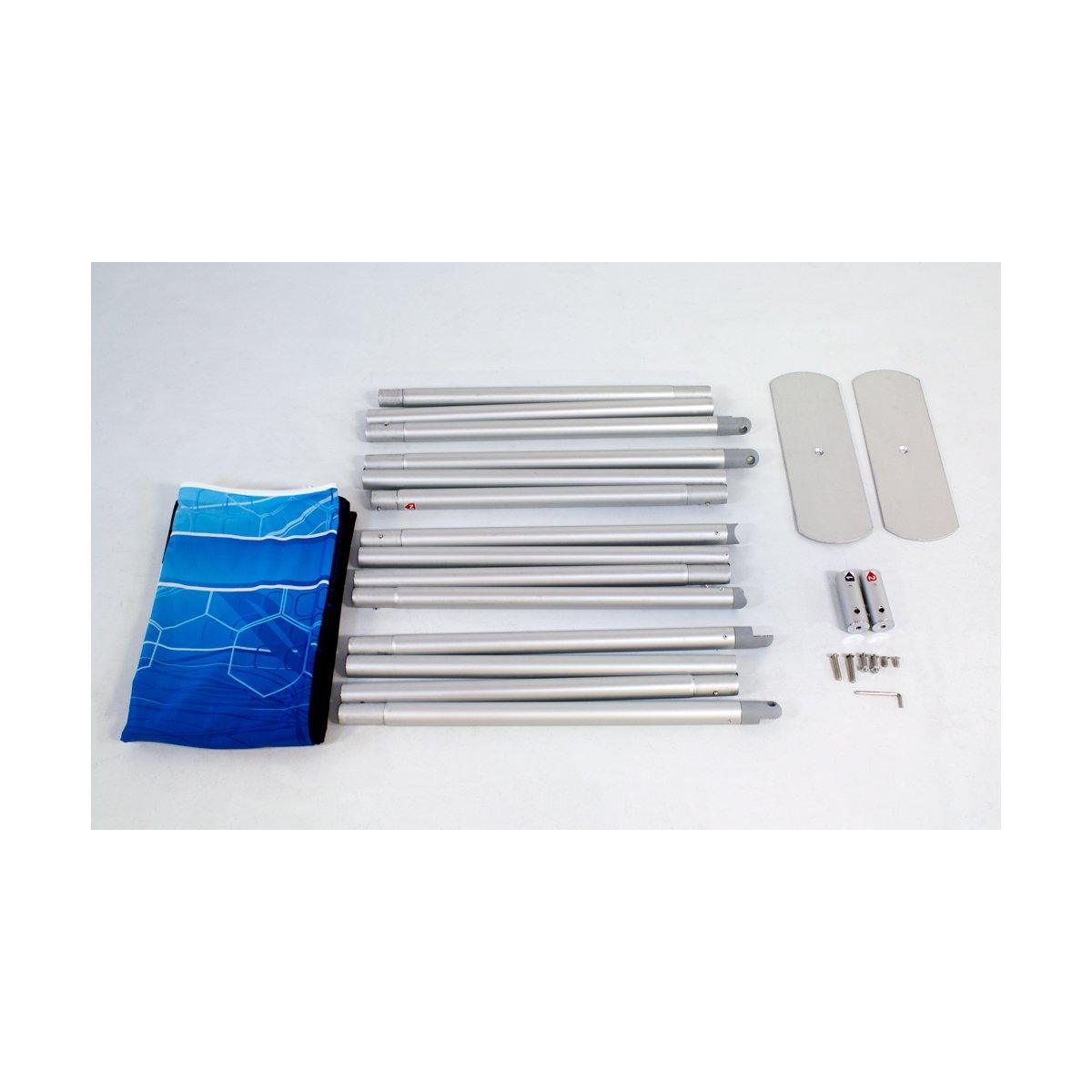 EZ Tube 10ft Straight Display - TradeShowPlus