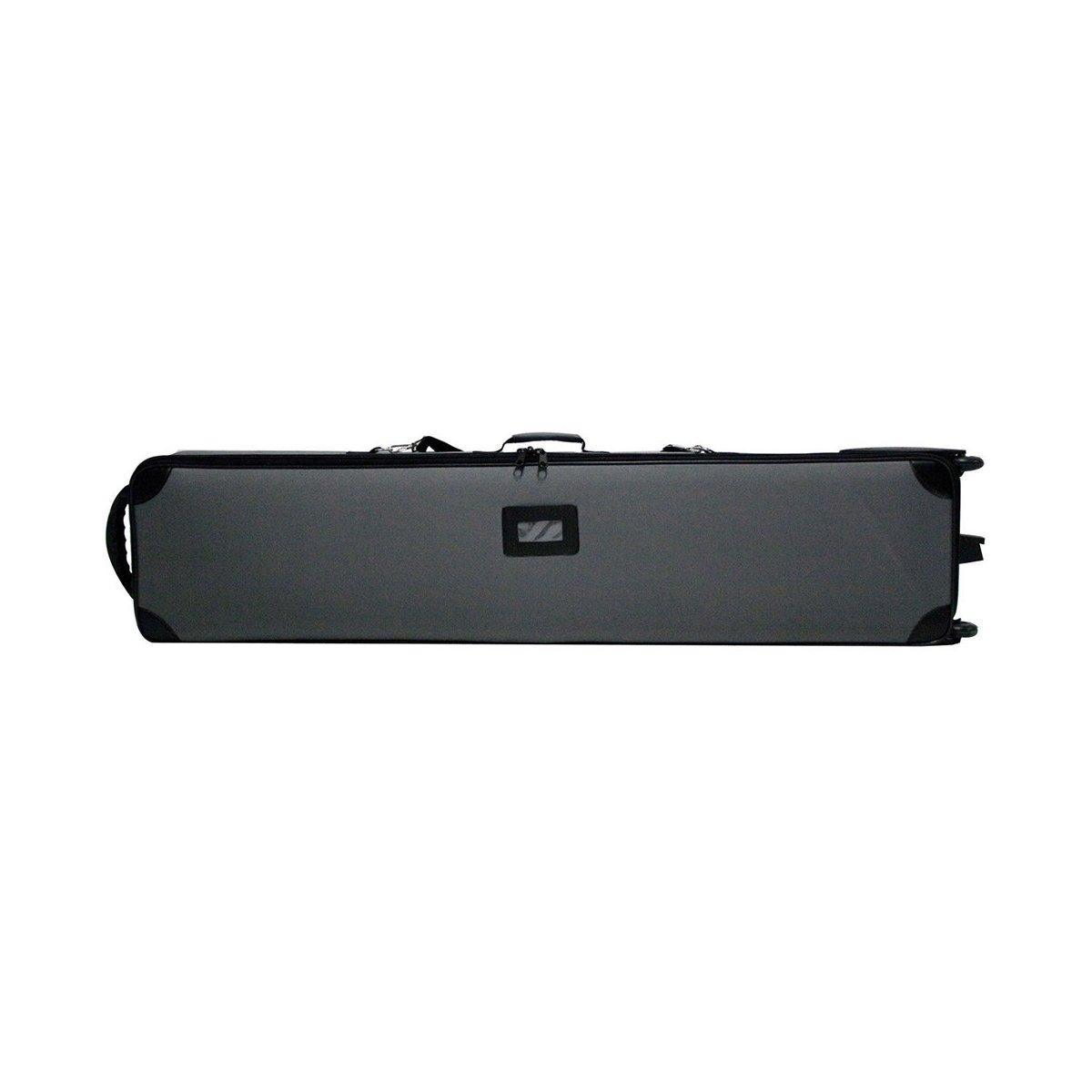 Wheeled soft case for easy transport of trade show displays and exhibition materials