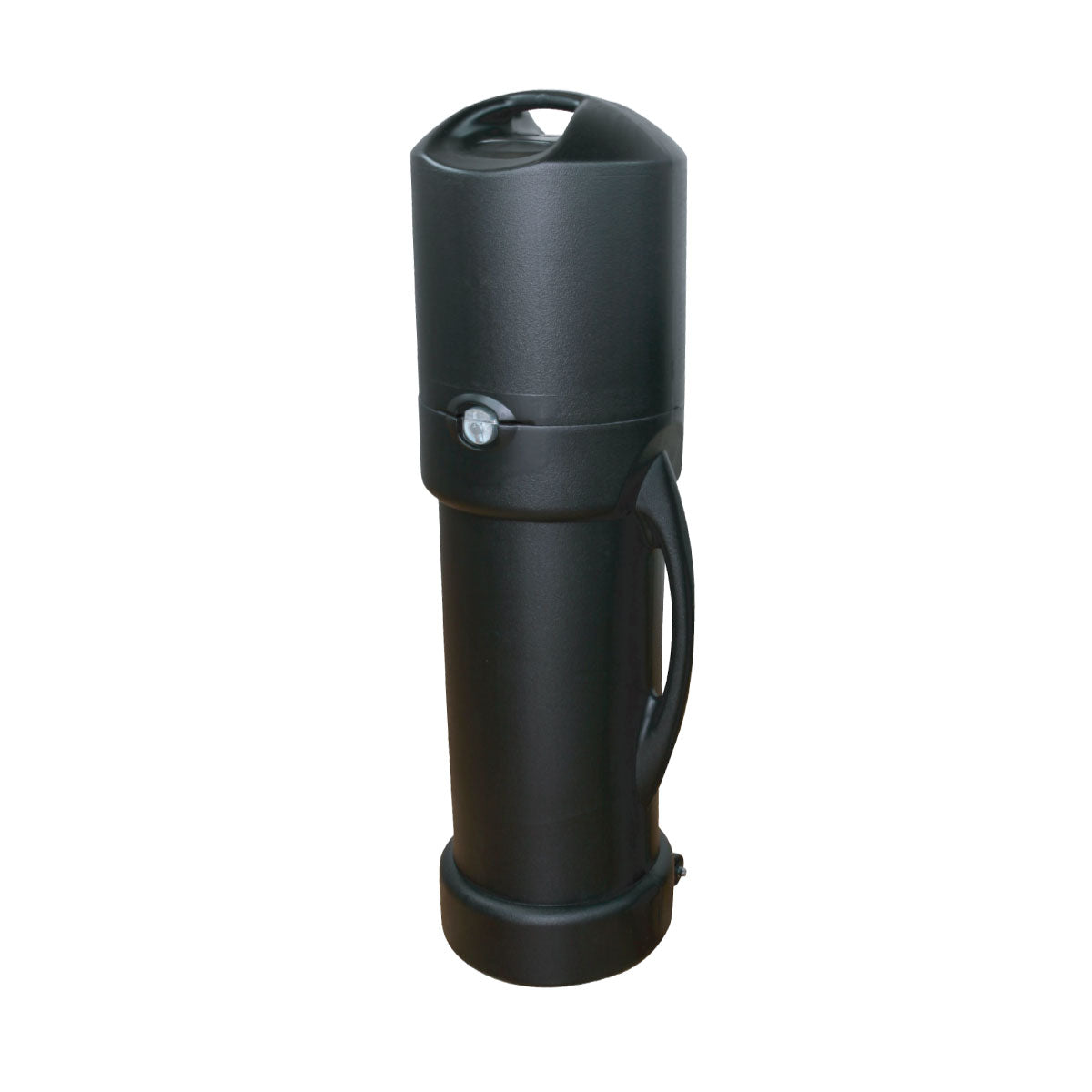 Portable hard case with handle for safely transporting trade show and exhibition displays