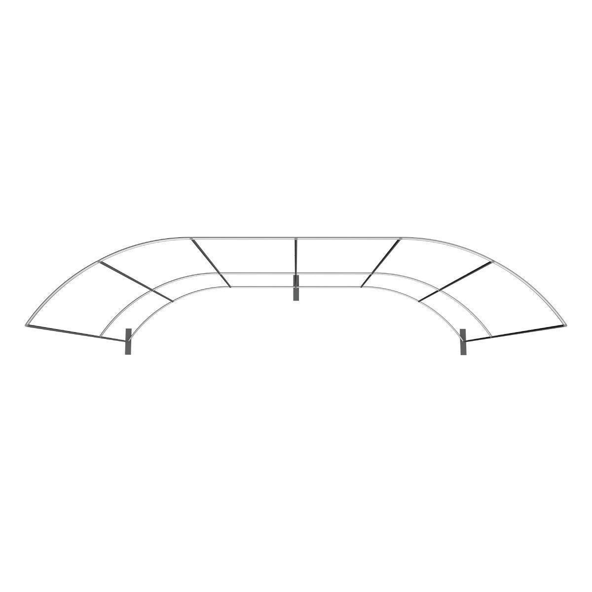 Formulate Master 20ft Horizontal Curve 10ft Tall Display - TradeShowPlus