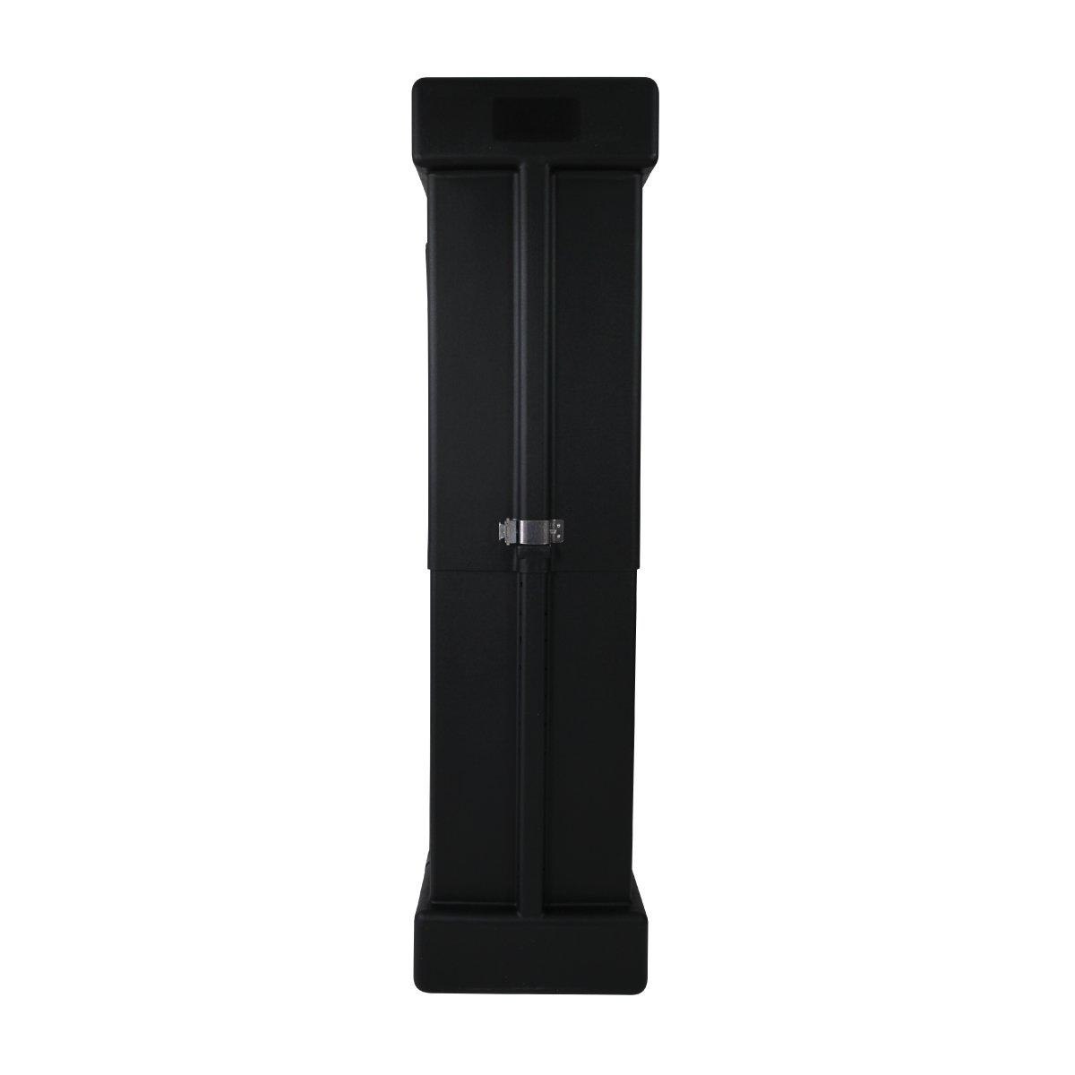 Freestanding Media Kiosk with Shelf - TradeShowPlus
