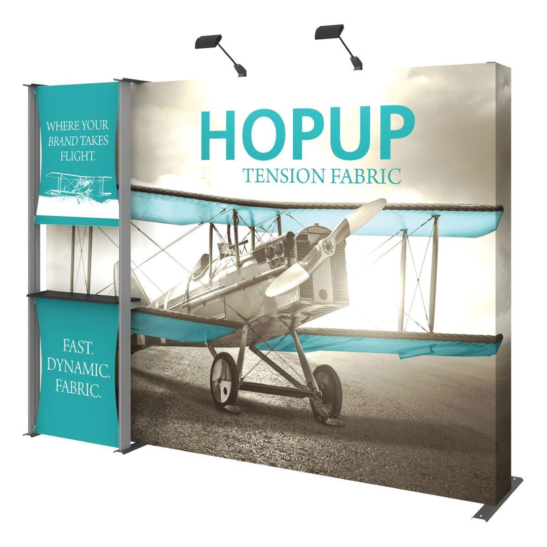 Hopup 10ft Dimension Kit 04 Display - TradeShowPlus