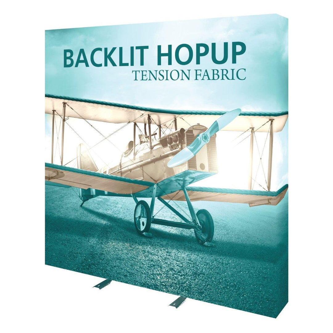 Hopup 8ft Straight Backlit Display - TradeShowPlus