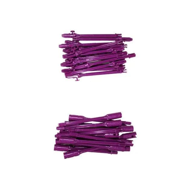 Replacement lock set components for trade show displays and exhibition stands