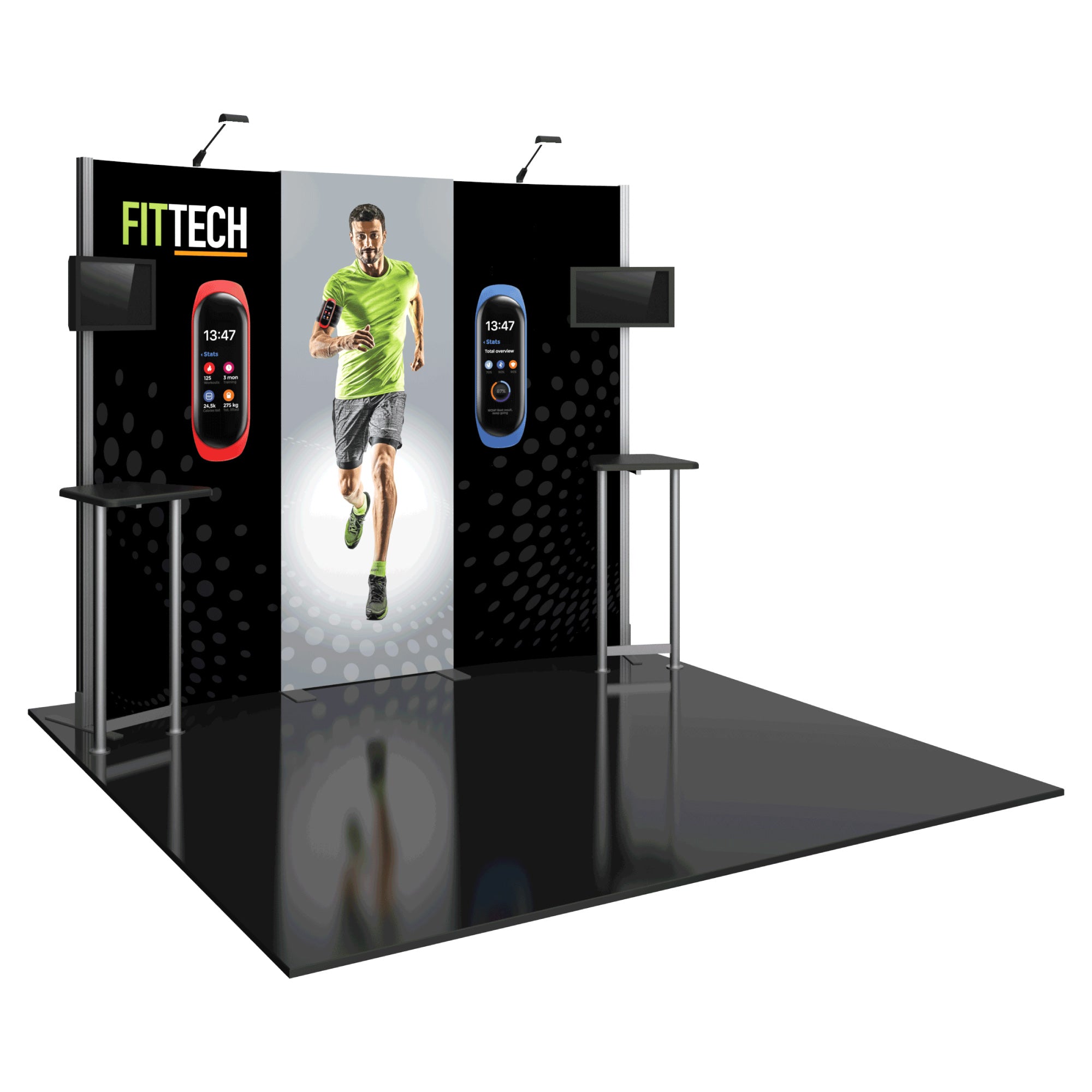 Hybrid Pro 10ft Modular Backwall Kit 01