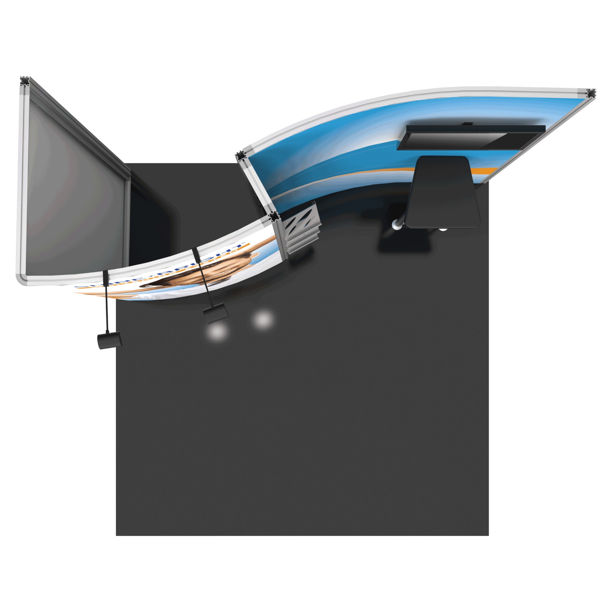 Hybrid Pro 10ft Modular Backwall Kit 02