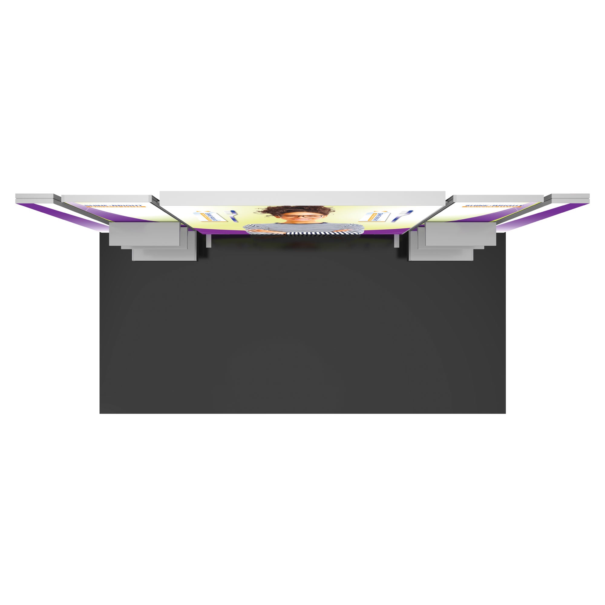 Hybrid Pro 20ft Backlit Modular Backwall Kit 36