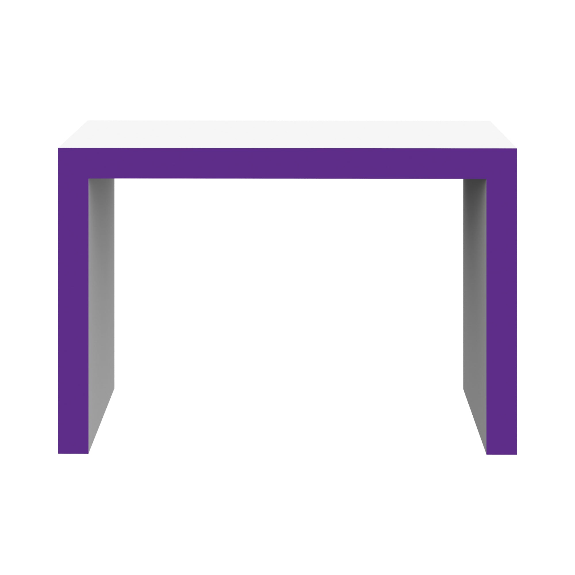 Modular counter table designed for trade shows exhibitions and special events setup