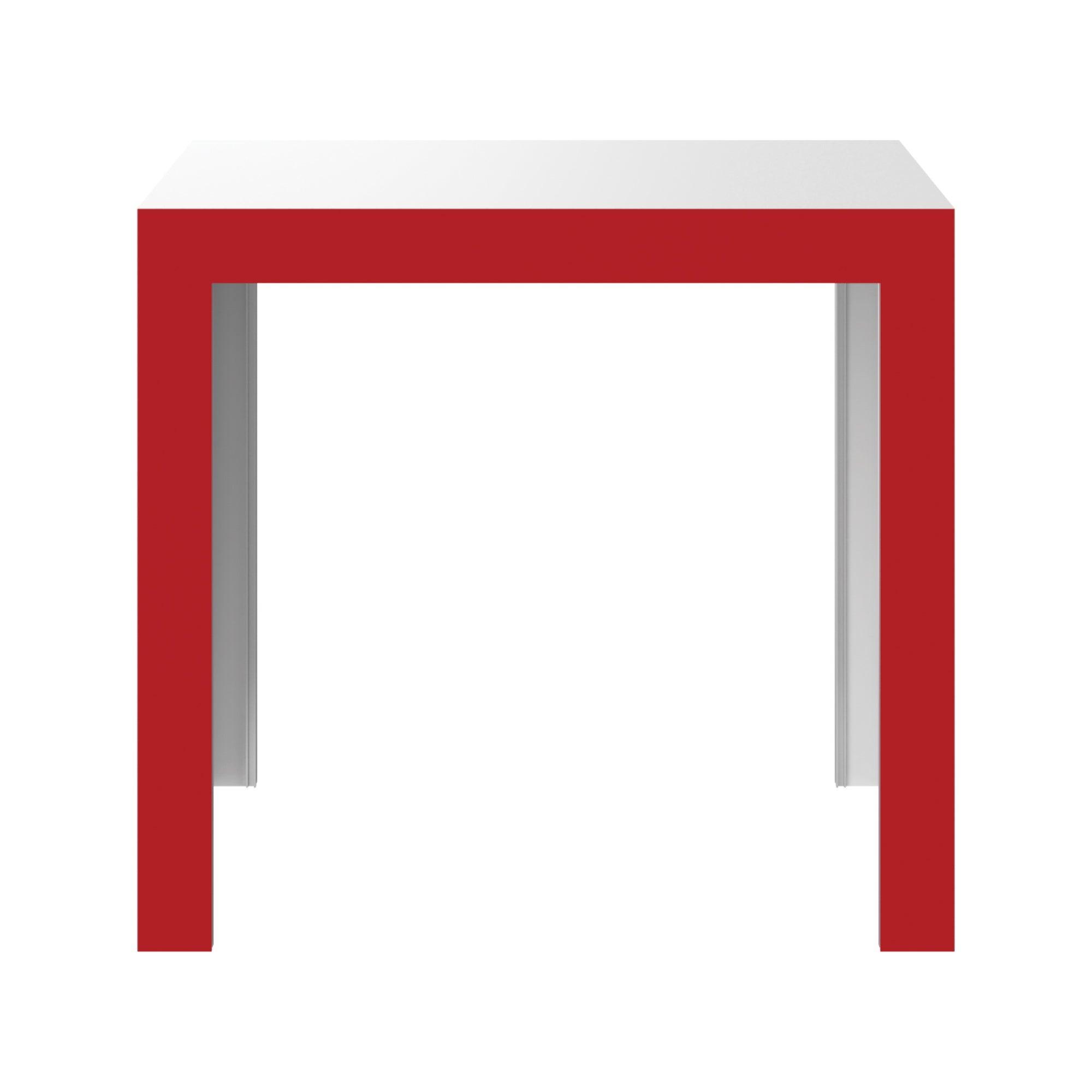 Modular trade show counter with clean lines for exhibitions and special events