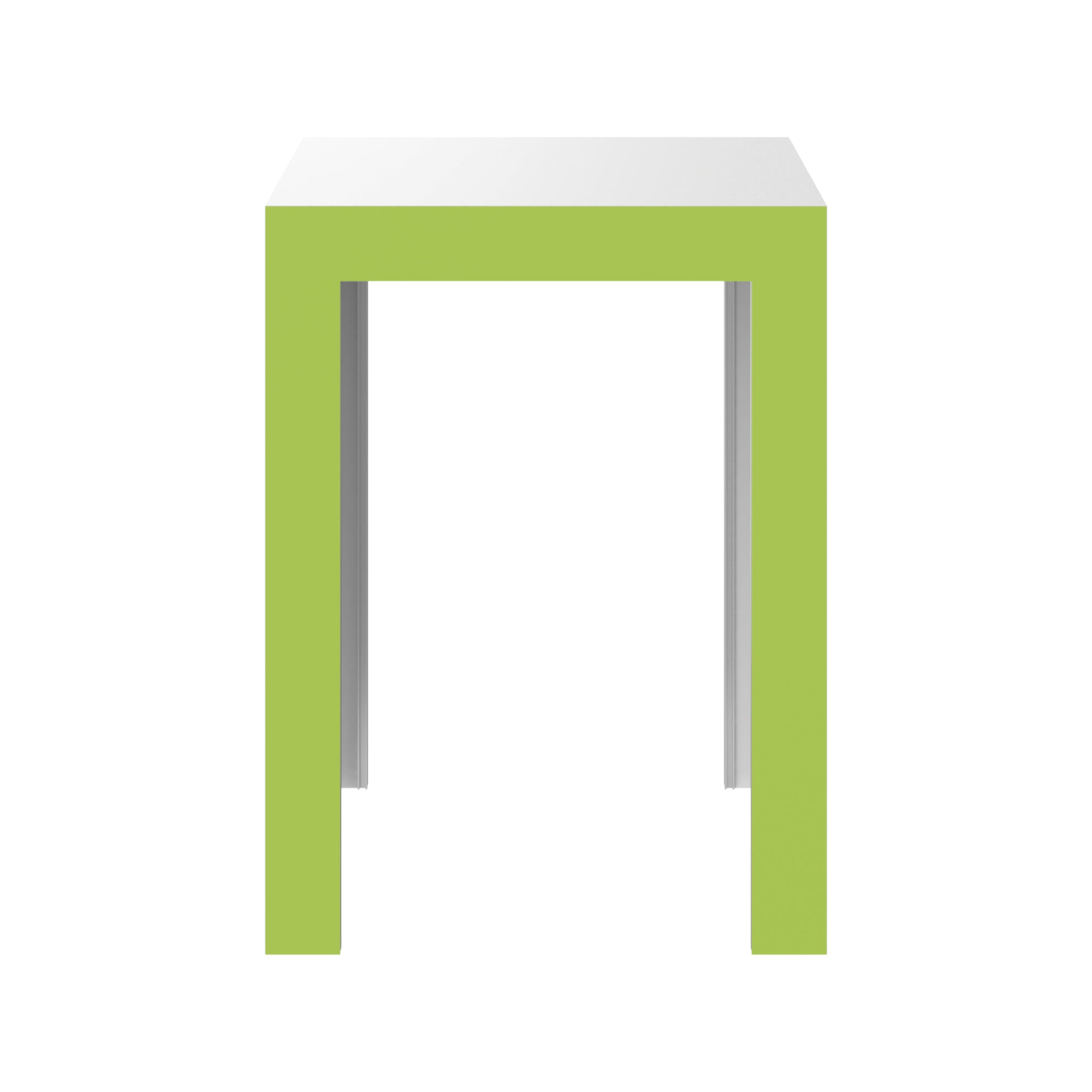 Modular counter booth ideal for trade shows, exhibitions, and special event displays