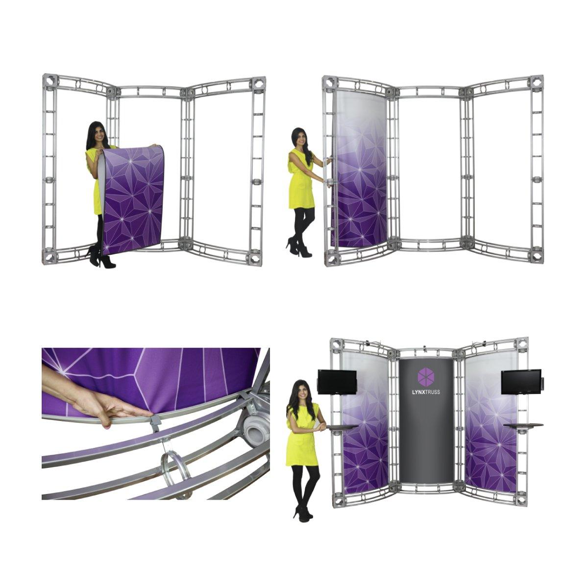 Lynx 10ft Truss Display - TradeShowPlus
