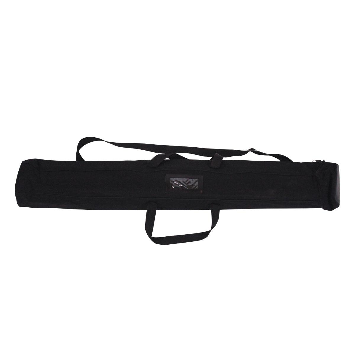 Portable carrying bag for banner stands, ideal for trade shows and exhibitions