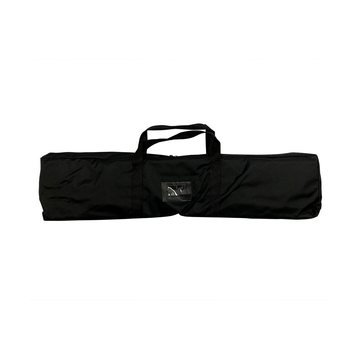 Portable carrying bag for trade show backwall display with handles for easy transport