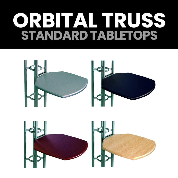 Orbital Truss Standard Tabletop - TradeShowPlus