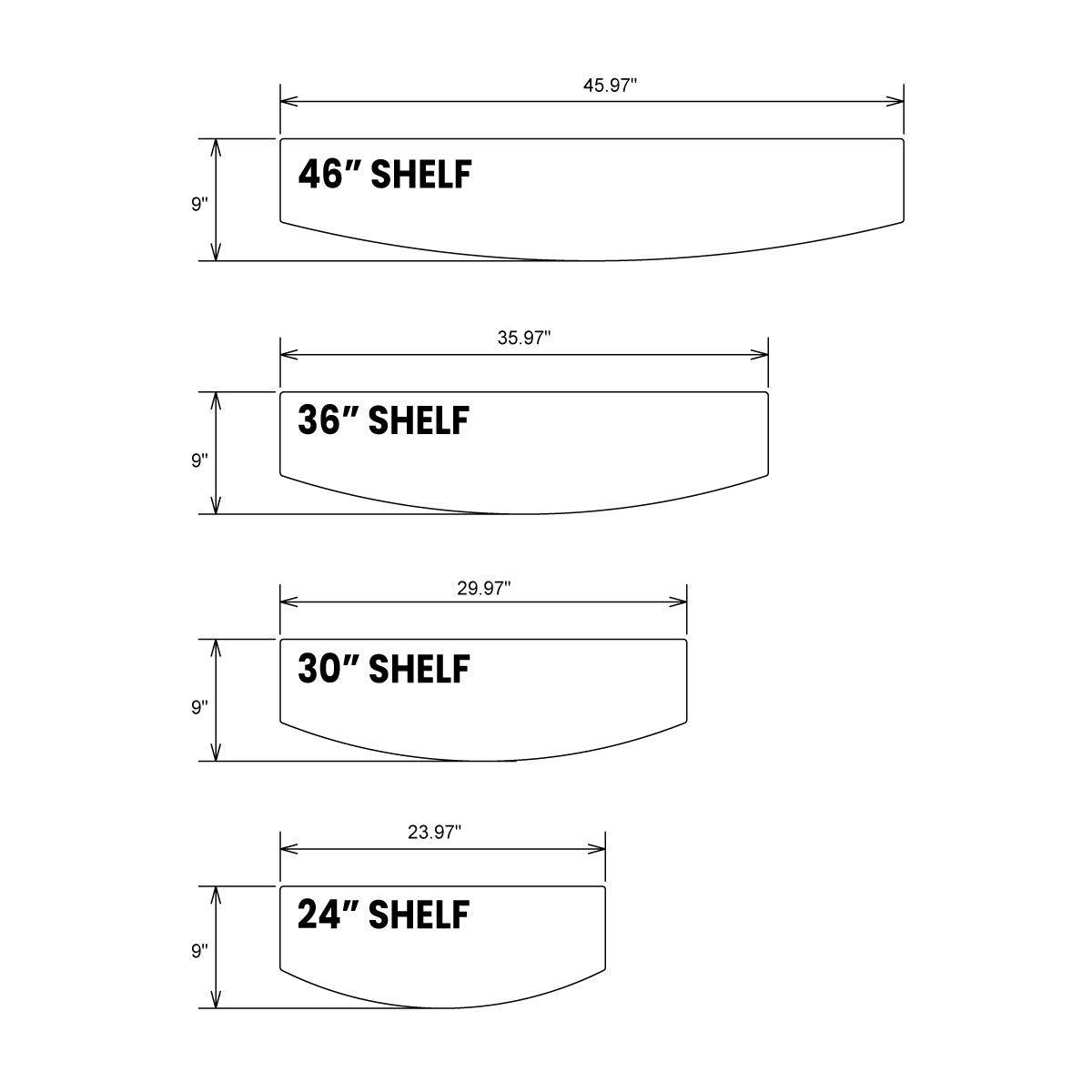 Orbital Truss Straight Shelf - TradeShowPlus
