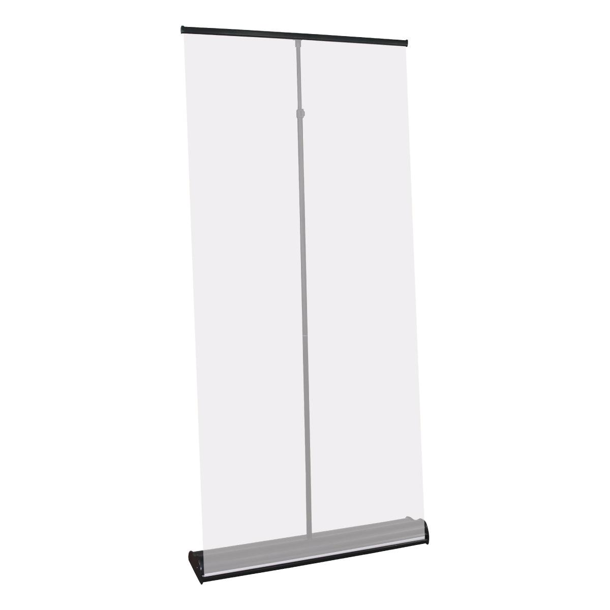 Retractable banner stand display for trade shows, exhibitions, and special event marketing