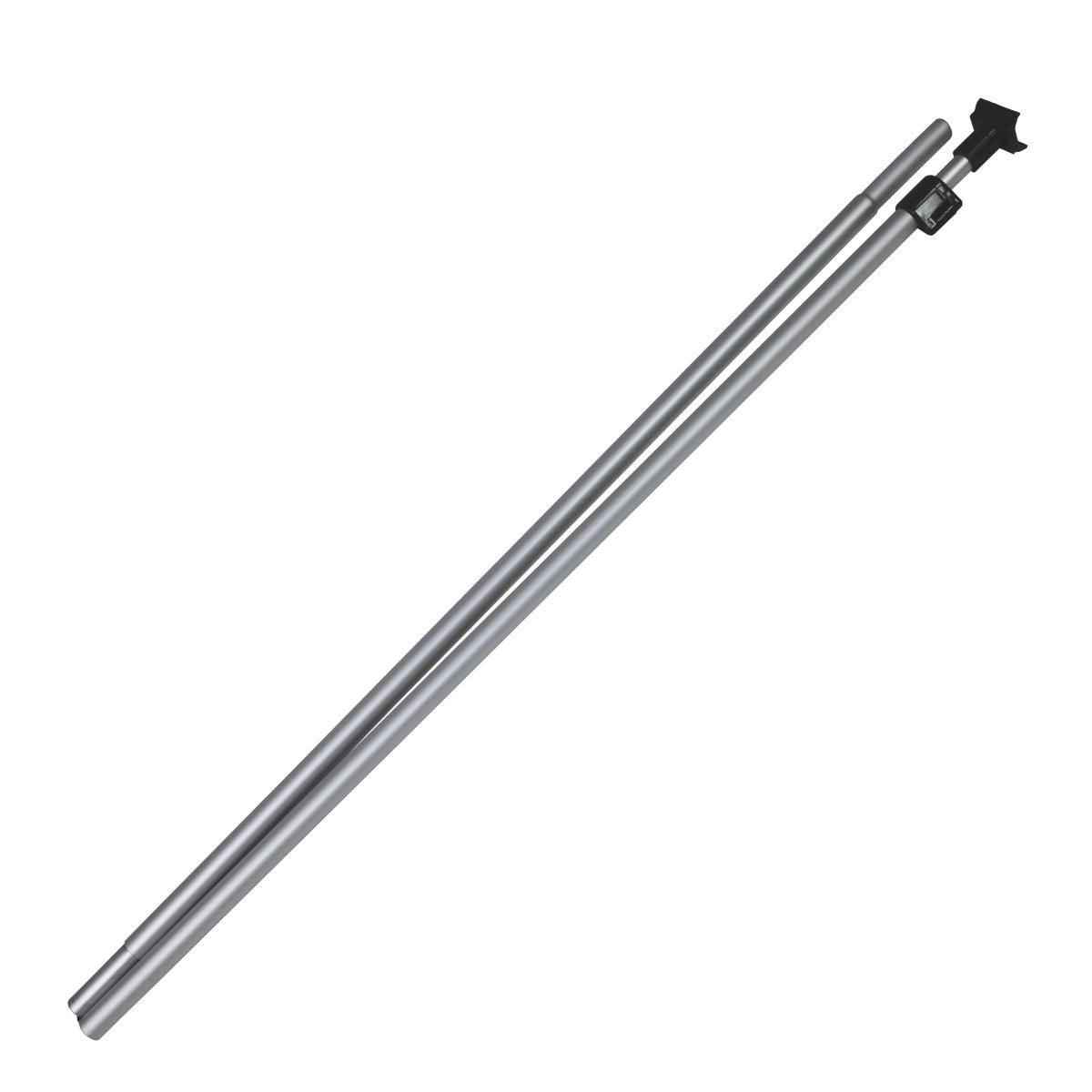 Telescopic support poles for banner stands used in trade shows and exhibition displays
