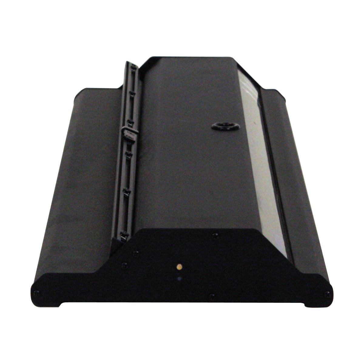 Retracted roll-up banner stand base for trade shows, exhibitions, and special events display