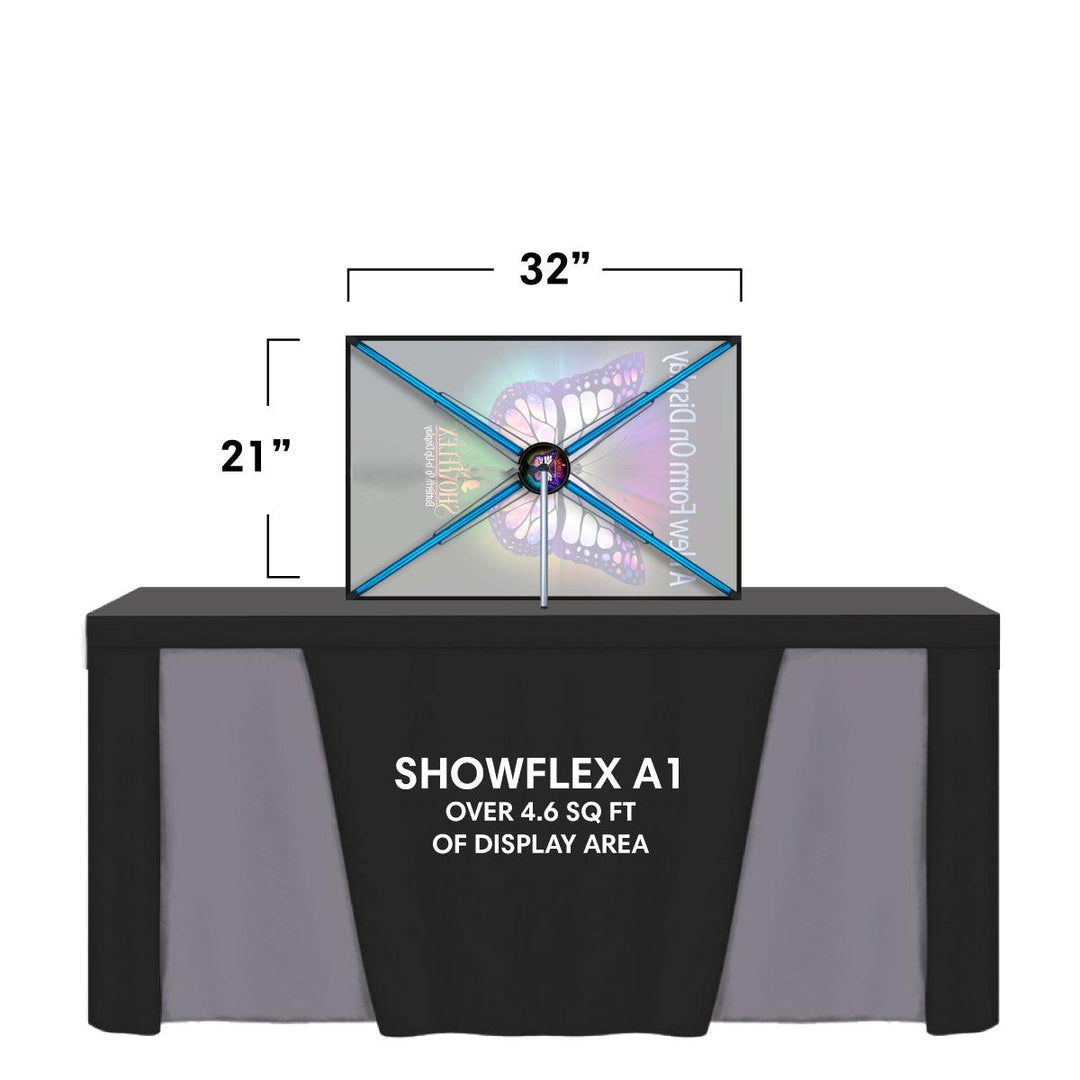 ShowFlex A1 Tabletop Display (32"w x 21"h) - TradeShowPlus