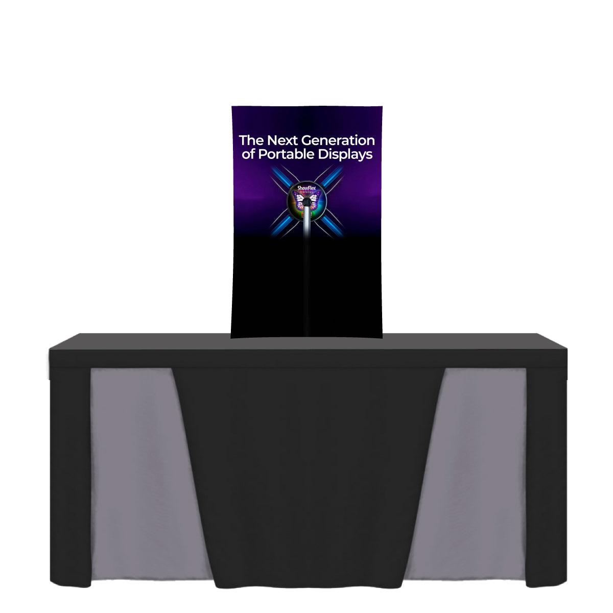 ShowFlex A3 Tabletop Display (21"w x 32"h) - TradeShowPlus