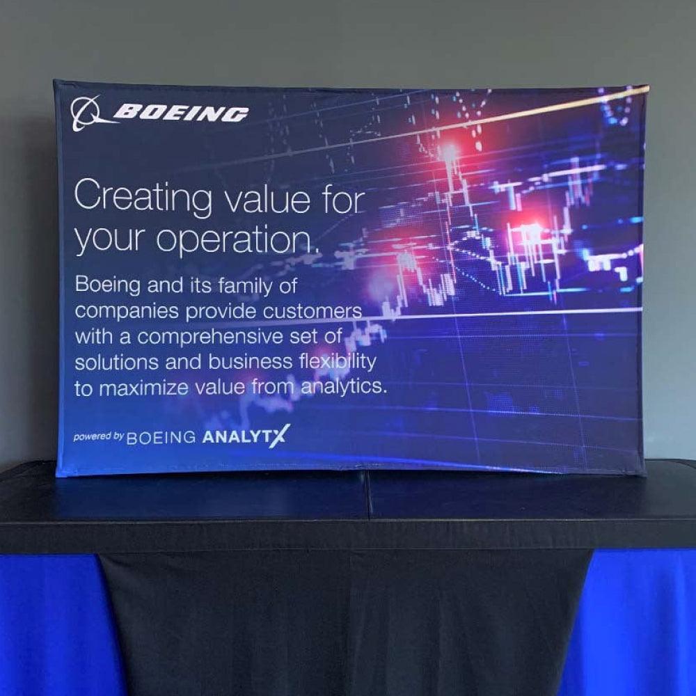 ShowFlex E1 Tabletop Display (70"w x 46"h) - TradeShowPlus