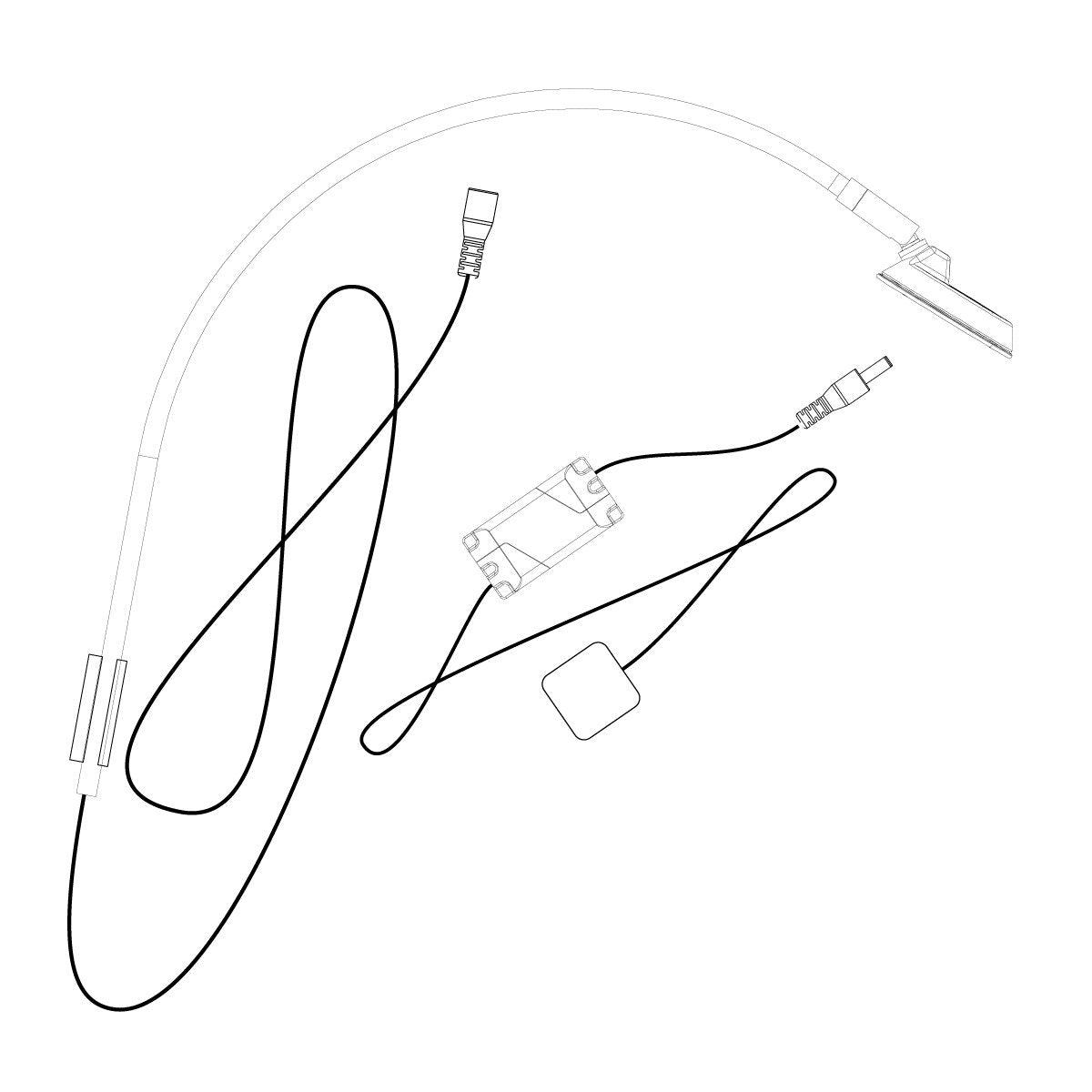 Slimline LED Banner Stand Light - TradeShowPlus