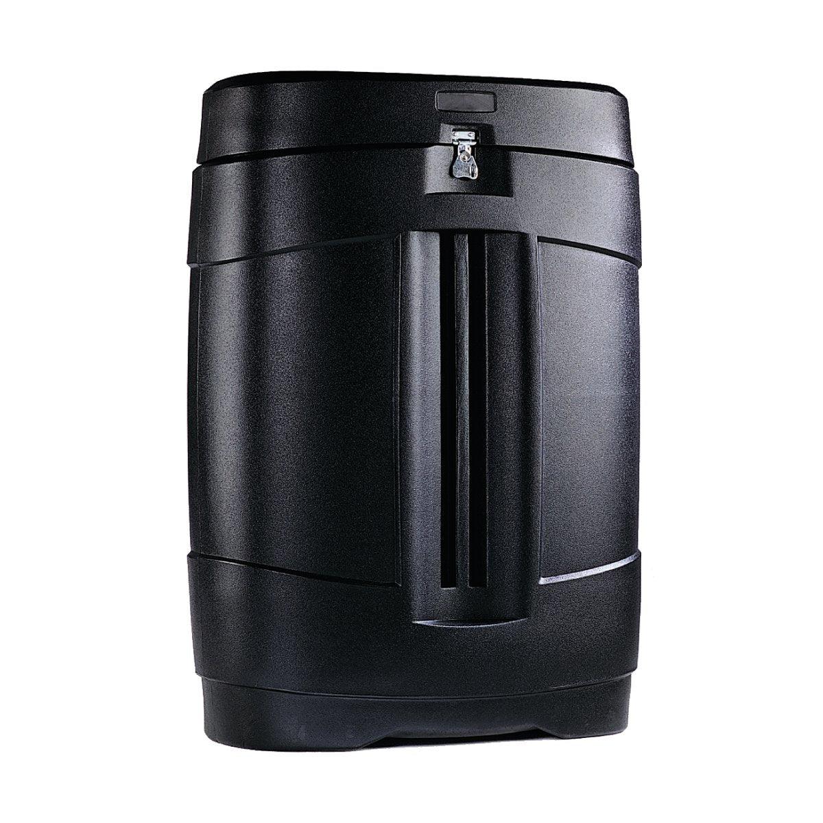 Hard case display stand for trade shows, exhibitions, and special event transport