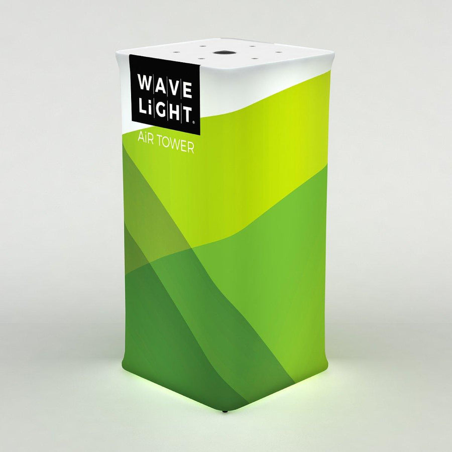 WaveLight Air Small Square Tower (Graphics Only) - TradeShowPlus