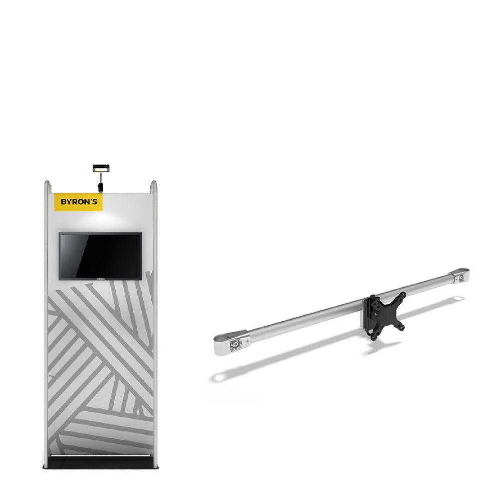 WaveLine Merchandiser Monitor Bracket - TradeShowPlus