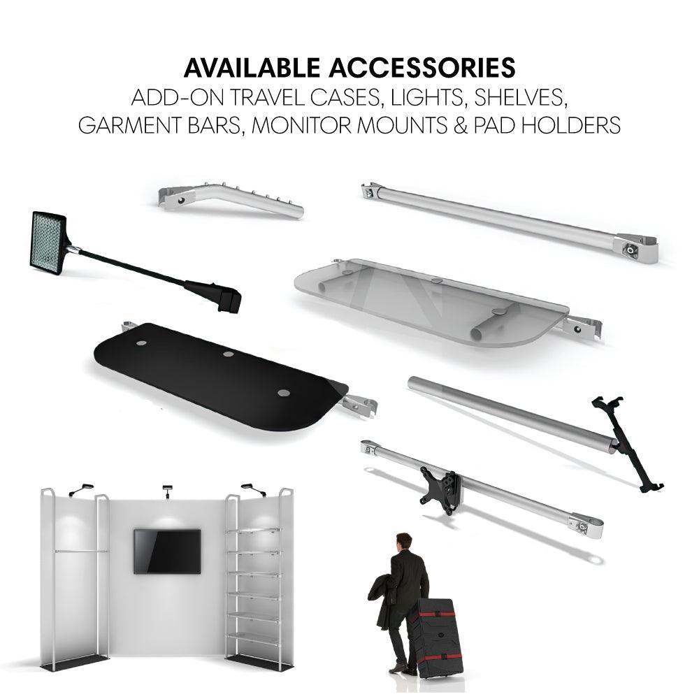 WaveLine Merchandiser Monitor Bracket - TradeShowPlus