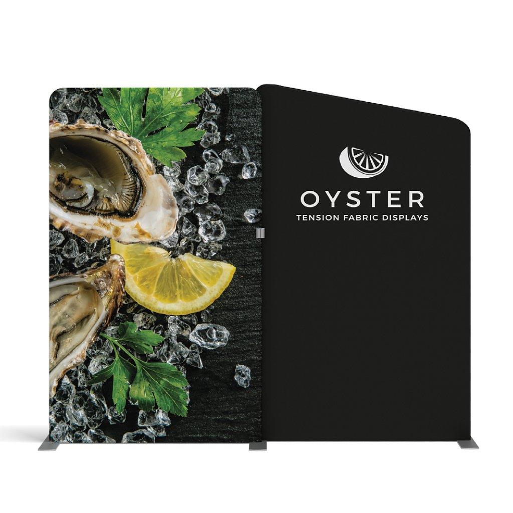 Waveline Oyster-A Display (Graphics Only) - TradeShowPlus