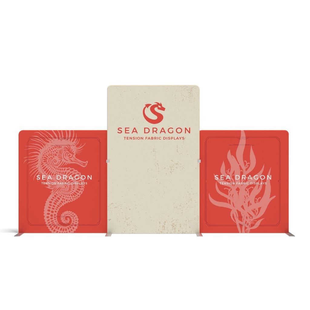 Waveline Sea Dragon Display (Graphics Only) - TradeShowPlus