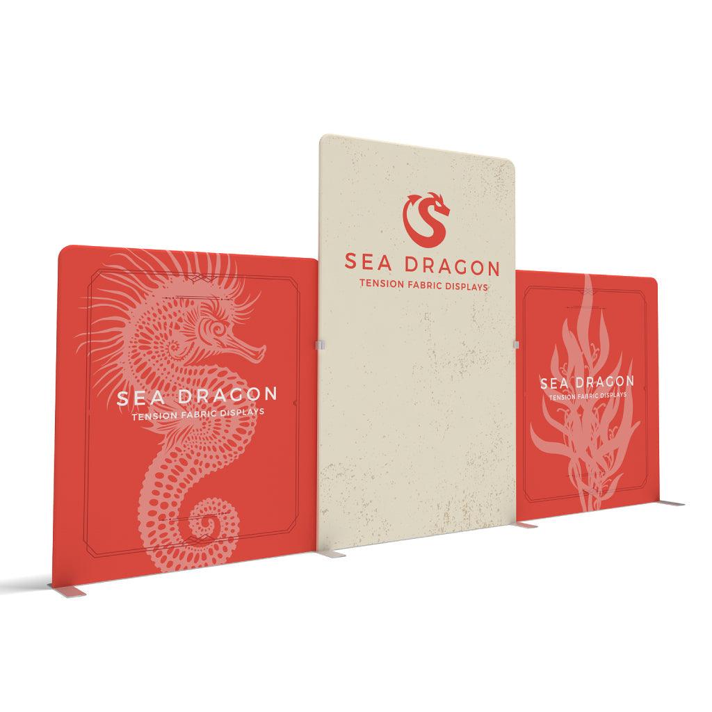 Waveline Sea Dragon Display (Graphics Only) - TradeShowPlus