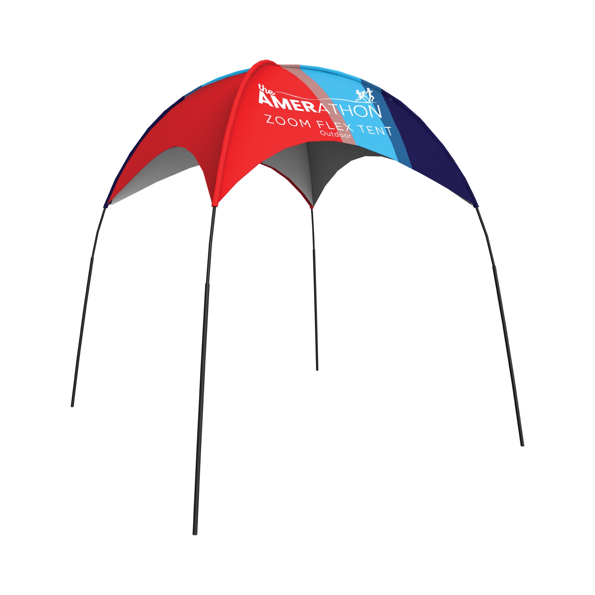 Zoom Flex Tent with durable frame ideal for trade shows, exhibitions, and special events