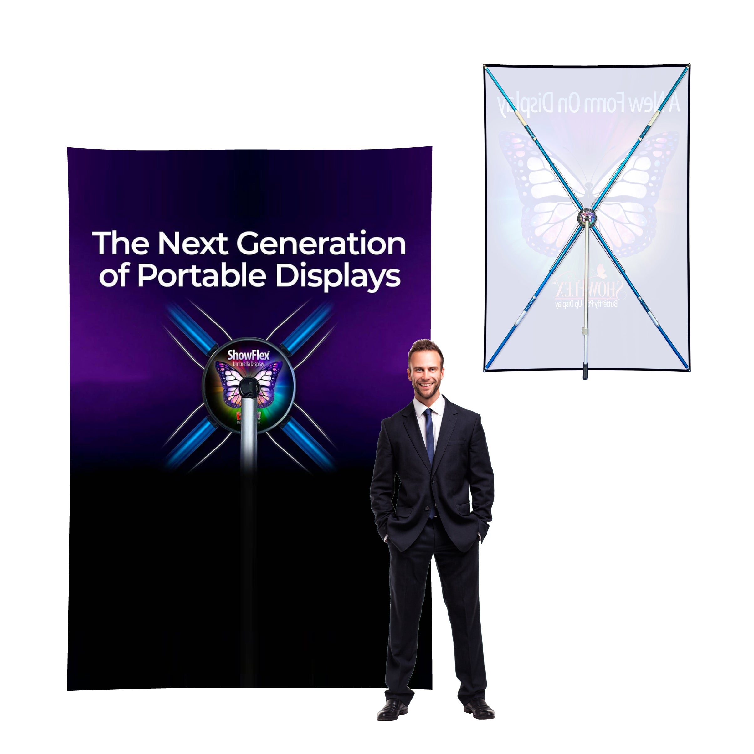 Tension Banner Stands - TradeShowPlus