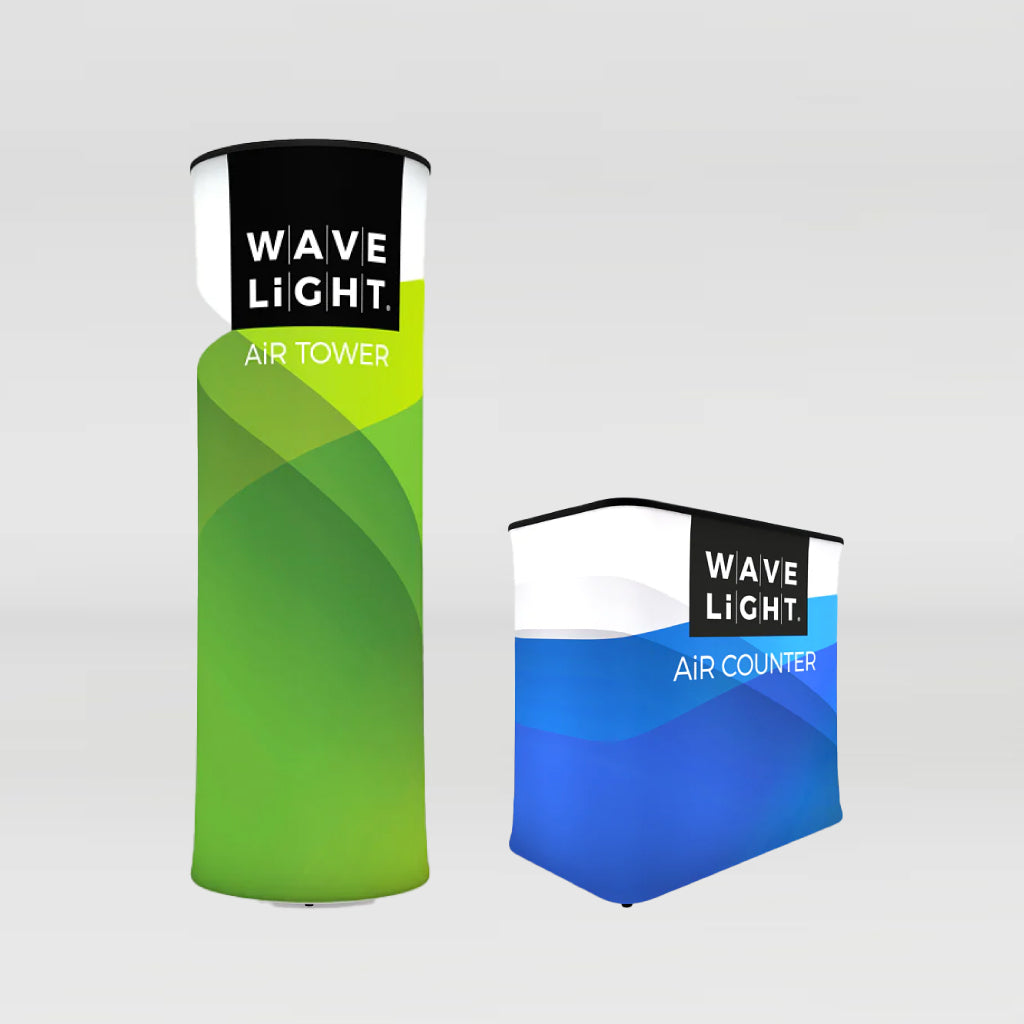 WaveLight Air Backlit Inflatable Counters & Towers