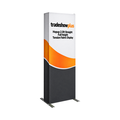 Hopup 2.5ft Straight Full Height Tension Fabric Display